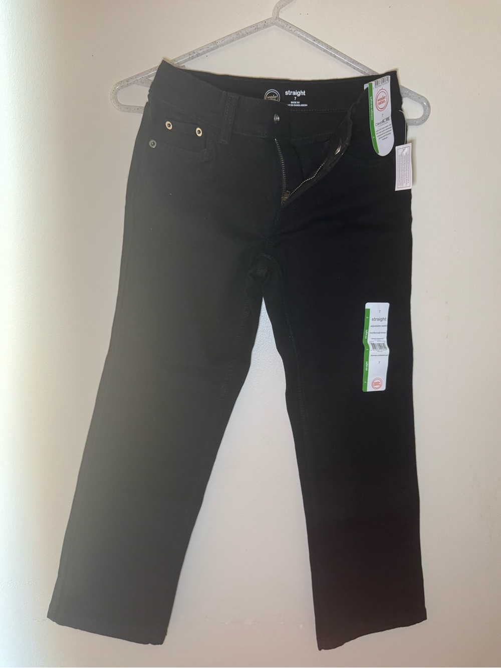wonder nation Black Kids' Straight-Leg Jeans for boys